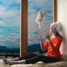 Load image into Gallery viewer, Volcanics One Way Window Privacy Film with Installation Tools 17.5 x 78.7 Inches, Sun Blocking Window Tinting Film for Home Heat Control Mirror Tint Film Static Cling, Silver