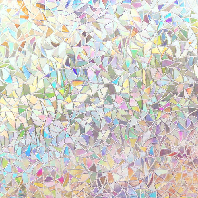 Volcanics Window Privacy Film 3D Rainbow Window Film