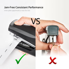 Load image into Gallery viewer, Easy Touch Stapler One Touch Desk Stapler Reduced Effort Classroom Stapler with Ergonomic Design 25 Sheets Capability