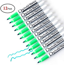 Load image into Gallery viewer, Volcanics Black Fine Tip Dry Erase Markers Low Odor Whiteboard Markers