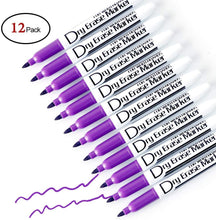 Load image into Gallery viewer, Volcanics Black Fine Tip Dry Erase Markers Low Odor Whiteboard Markers