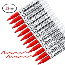 Load image into Gallery viewer, Volcanics Black Fine Tip Dry Erase Markers Low Odor Whiteboard Markers