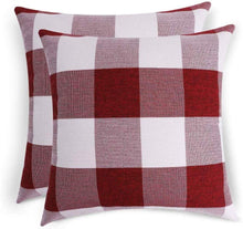 Load image into Gallery viewer, Volcanics Buffalo Check Plaid Throw Pillow Covers